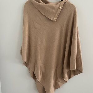 Chico's Chic Tan Poncho Sweater